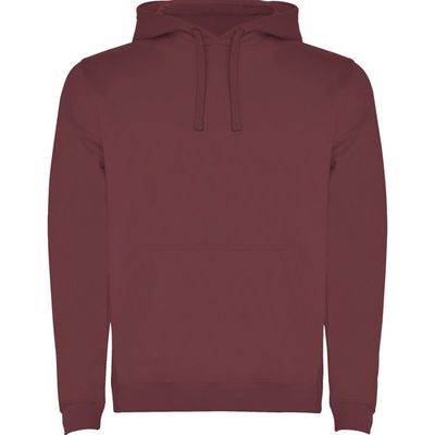 Sudadera con Capucha y Bolsillo Canguro Rojo Baya M