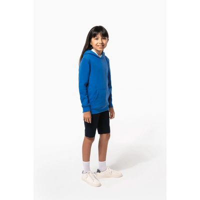 Sudadera básica infantil con capucha