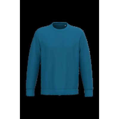 Sudadera lisa Unisex Blue Sapphire M