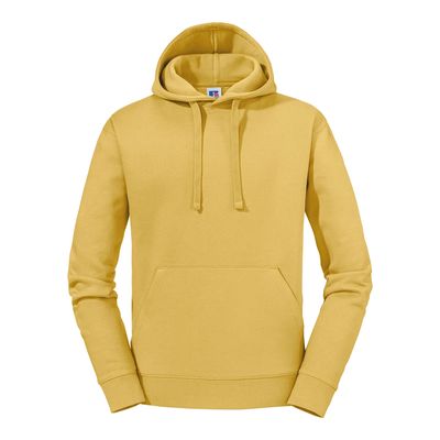 Sudadera con bolsillo canguro diseño atemporal Mustard Yellow M