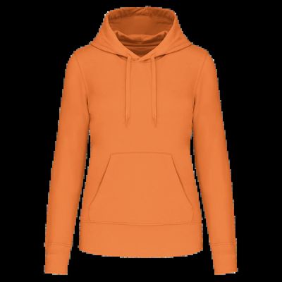 Sudadera capucha eco mujer Light Orange Xs