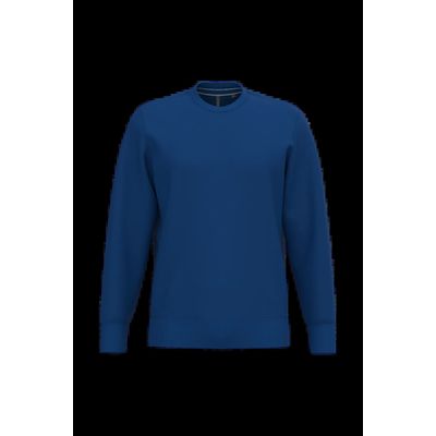 Sudadera cuello redondo algodón Royal Blue L