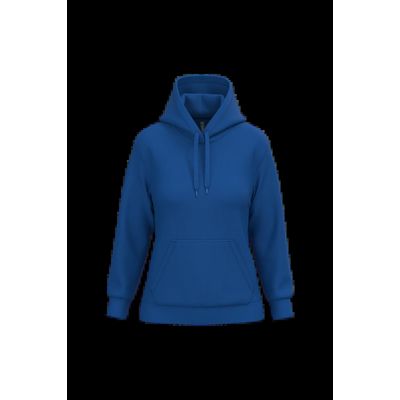 Sudadera de mujer con capucha y bolsillos Royal Blue Xl
