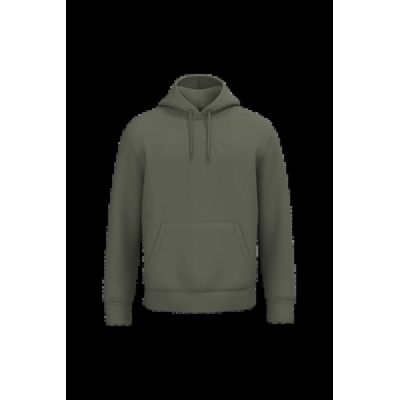 Sudadera algodón orgánico con capucha Organic Khaki Xxs