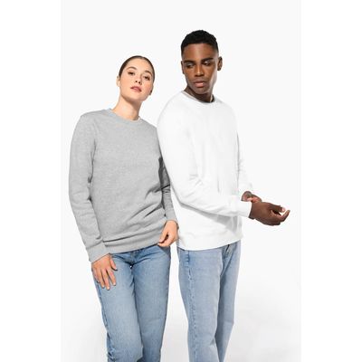 Sudadera sencilla cuello redondo
