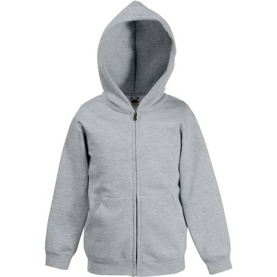Sudadera con capucha infantil Heather Grey 5/6 Ans