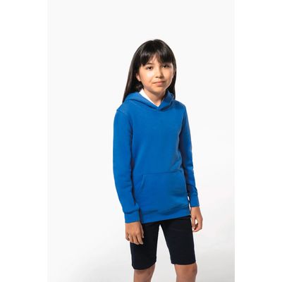 Sudadera básica infantil con capucha
