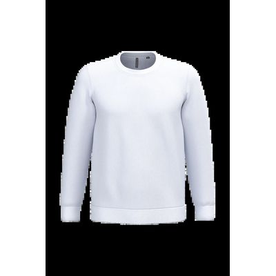 Sudadera algodón poliéster cuello redondo White Xxl