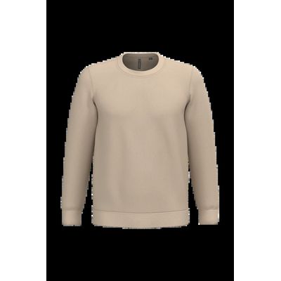 Sudadera algodón poliéster cuello redondo Light Sand L