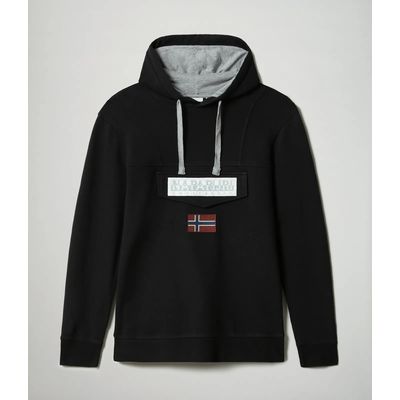 Sudadera con Logotipo de bandera Black Xs