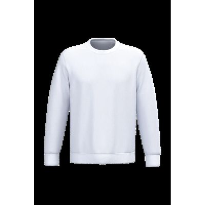Sudadera lisa Unisex White Xl