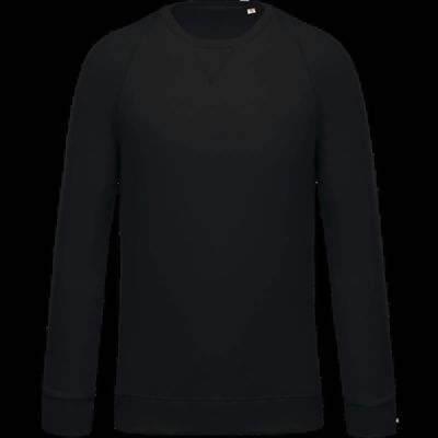 Sudadera colores lisos de algodón Black S