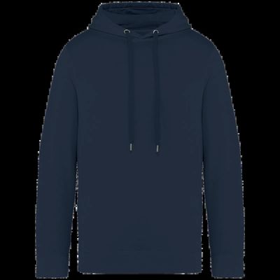 Sudadera con capucha algodón orgánico Washed Navy Blue S