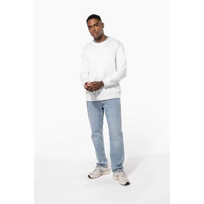 Sudadera sencilla cuello redondo