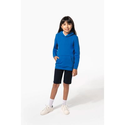 Sudadera básica infantil con capucha