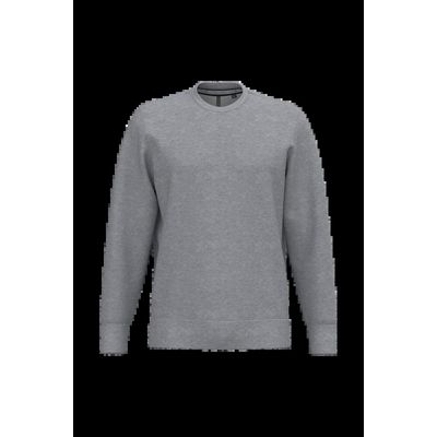 Sudadera cuello redondo algodón Oxford Grey M