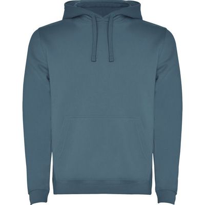 Sudadera con Capucha y Bolsillo Canguro Azul Tormenta 3Xl