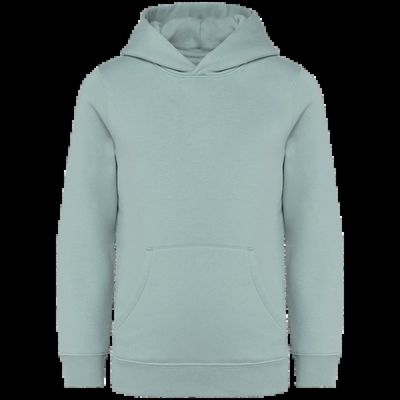 Sudadera infantil sin cremallera y con capucha Jade Green 12/14 Ans