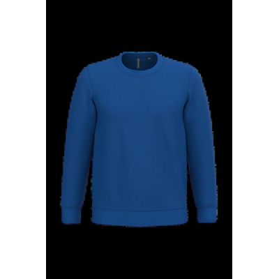 Sudadera algodón poliéster cuello redondo Royal Blue M