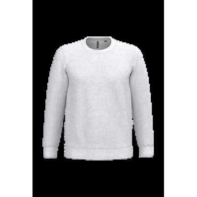 Sudadera algodón poliéster cuello redondo Ash Heather S