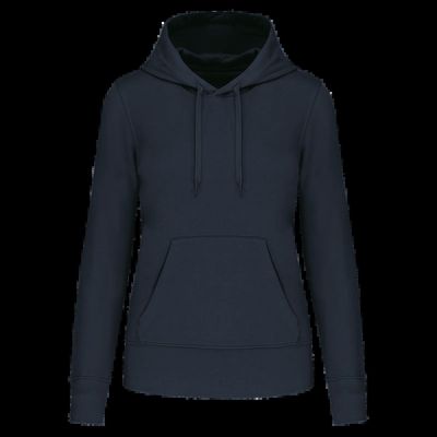 Sudadera capucha eco mujer Navy Xs