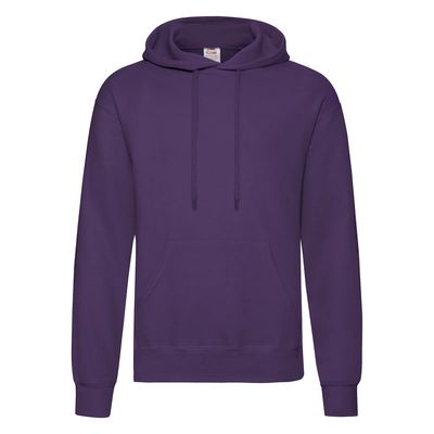 Sudadera clásica con capucha Purple L