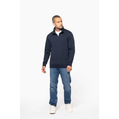 Sudadera 1/4 Cremallera Algodón