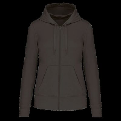 Sudadera eco con capucha mujer Dark Grey S