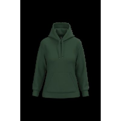 Sudadera de mujer con capucha y bolsillos Forest Green Xs