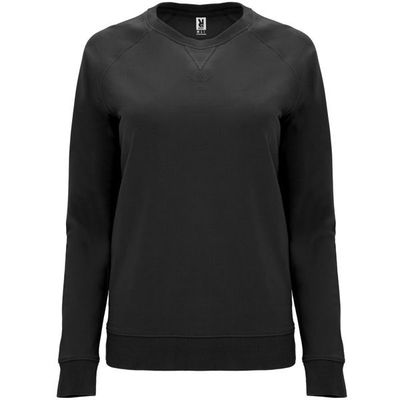 Sudadera entallada mujer Negro S