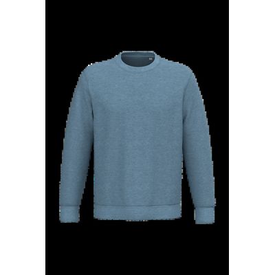 Sudadera lisa Unisex Cool Blue Heather Xl