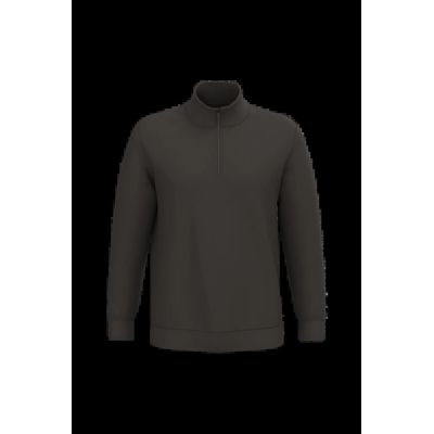 Sudadera Cremallera Algodón Dark Grey S