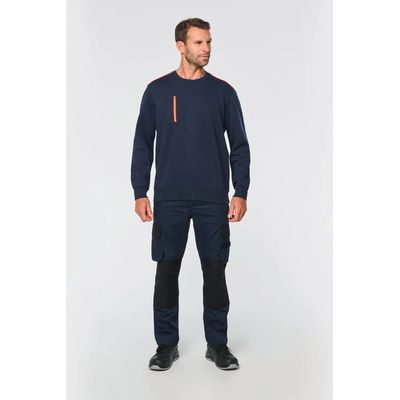 Sudadera unisex con bolsillo a zip