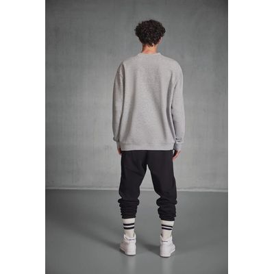 Sudadera algodón cuello redondo