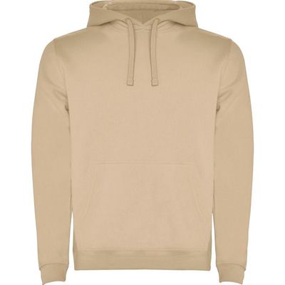 Sudadera con Capucha y Bolsillo Canguro Arena M