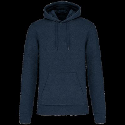 Sudadera capucha ecorresponsable French Navy Heather S