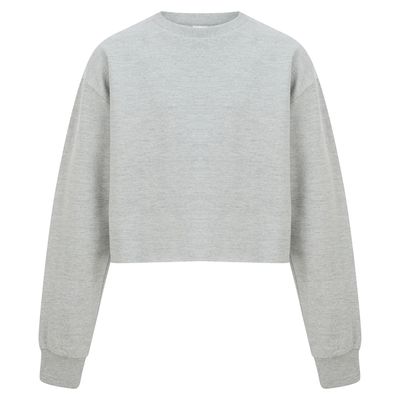 Sudadera oversize infantil Heather Grey 13 Ans