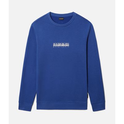 Sudadera de cuello redondo con logotipo Skydiver Blue S