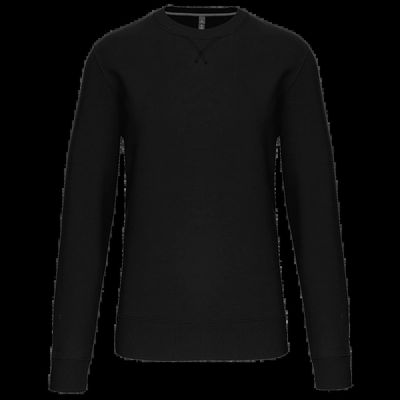 Sudadera Unisex color liso Black 4Xl