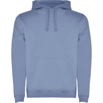 Sudadera con Capucha y Bolsillo Canguro Azul Zen Xs