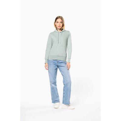 Sudadera capucha eco mujer