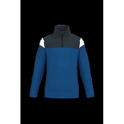 Sudadera infantil 1/4 cremallera Dark Royal Blue / Navy 10/12 Ans