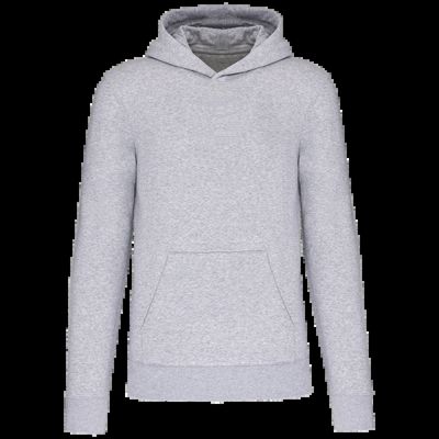 Sudadera capucha algodón orgánico niños Oxford Grey 6/8 Ans