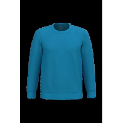 Sudadera algodón poliéster cuello redondo Tropical Blue Xs