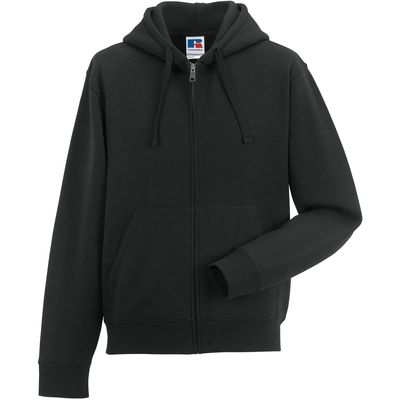 Sudadera con capucha con acceso para cable Black Xs