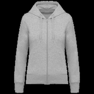 Sudadera eco con capucha mujer Oxford Grey L