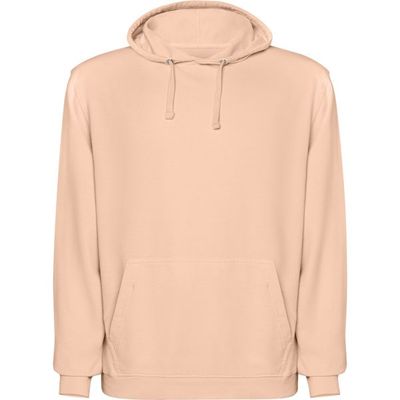 Sudadera unisex con capucha acabado lavado ácido Papaya Claro Lavado M