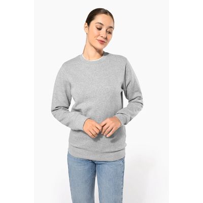 Sudadera sencilla cuello redondo