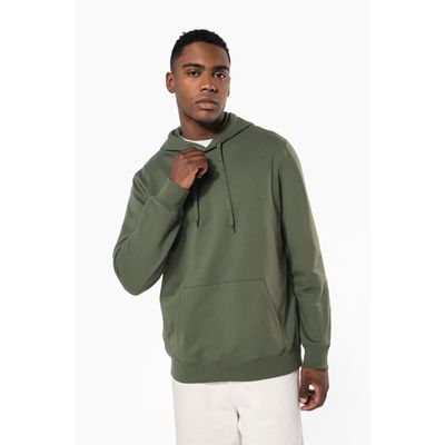 Sudadera sin cremallera con capucha y bolsillo canguro