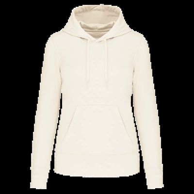 Sudadera capucha eco mujer Coconut Milk Xl